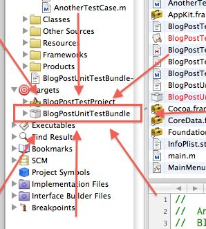 Test Bundle highlighted in the sidebar