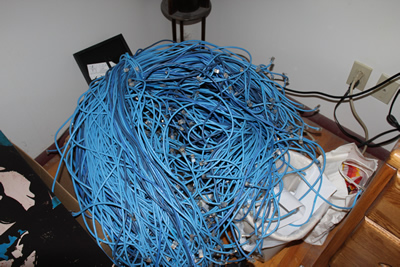 big pile o' wires